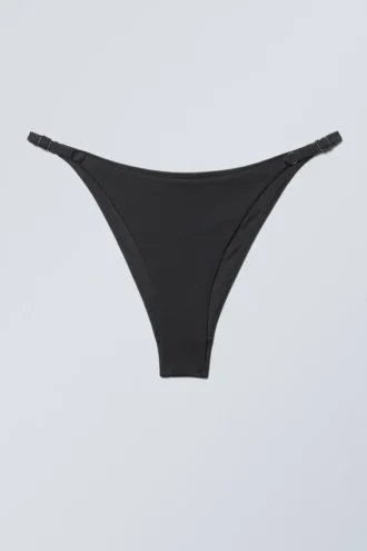 Cheeky Bikini Bottoms – Black