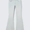 Cheri Low Waist Flared Jeans – Sky Blue – Light Blue Cheri Low Waist Flared Jeans – Sky Blue – Light Blue