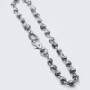Chunky Knotted Link Trouser Chain – Silver Chunky Knotted Link Trouser Chain – Silver