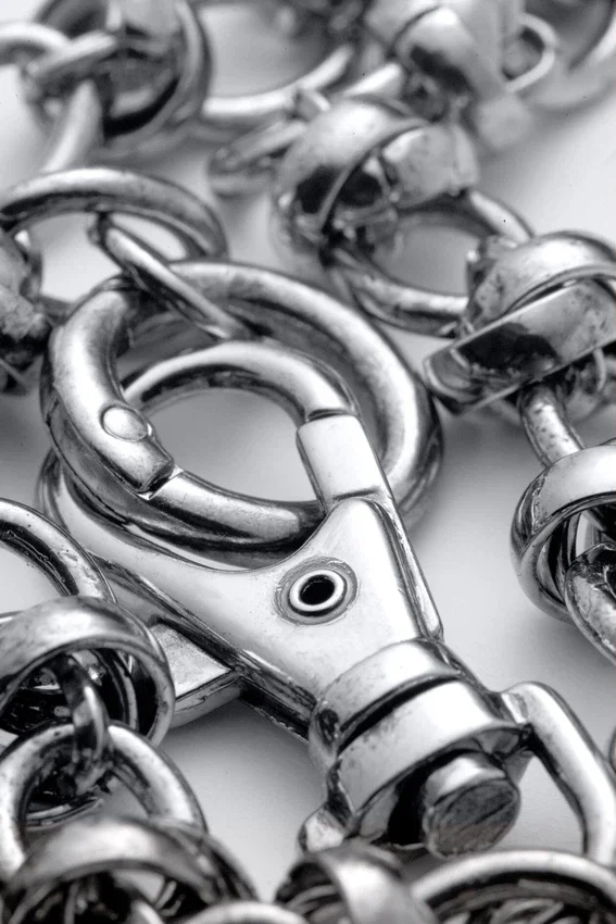 Chunky Knotted Link Trouser Chain – Silver Chunky Knotted Link Trouser Chain – Silver