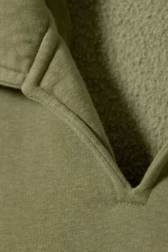 Clark Polo Sweatshirt – Khaki