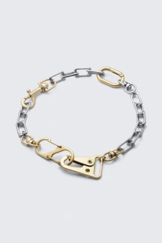 Clasp Trouser Chain – Golden & Silver