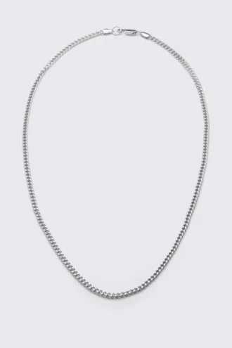 Classic Chain Necklace – Silver-Coloured