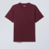 Classic Fit T-Shirt – Dark Red Classic Fit T-Shirt – Dark Red