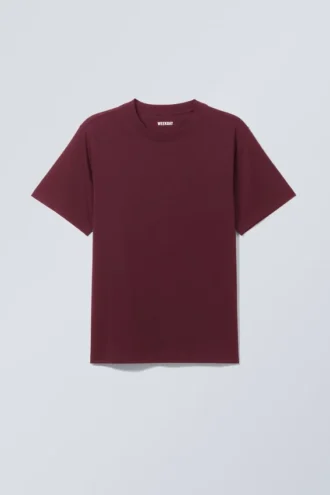 Classic Fit T-Shirt – Dark Red
