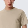 Classic Fit T-Shirt – Light Beige Classic Fit T-Shirt – Light Beige