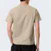 Classic Fit T-Shirt – Light Beige Classic Fit T-Shirt – Light Beige