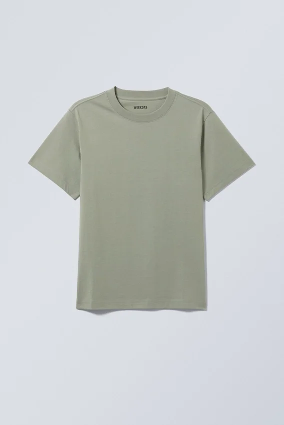 Classic Fit T-Shirt – Light Khaki Green Classic Fit T-Shirt – Light Khaki Green
