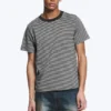 Classic Fit T-Shirt – Striped Grey Classic Fit T-Shirt – Striped Grey