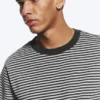 Classic Fit T-Shirt – Striped Grey Classic Fit T-Shirt – Striped Grey