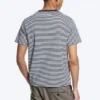 Classic Fit T-Shirt – White – Striped Navy Classic Fit T-Shirt – White – Striped Navy