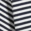 Classic Fit T-Shirt – White – Striped Navy Classic Fit T-Shirt – White – Striped Navy