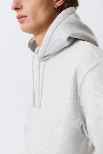 Classic Hoodie – Grey Melange