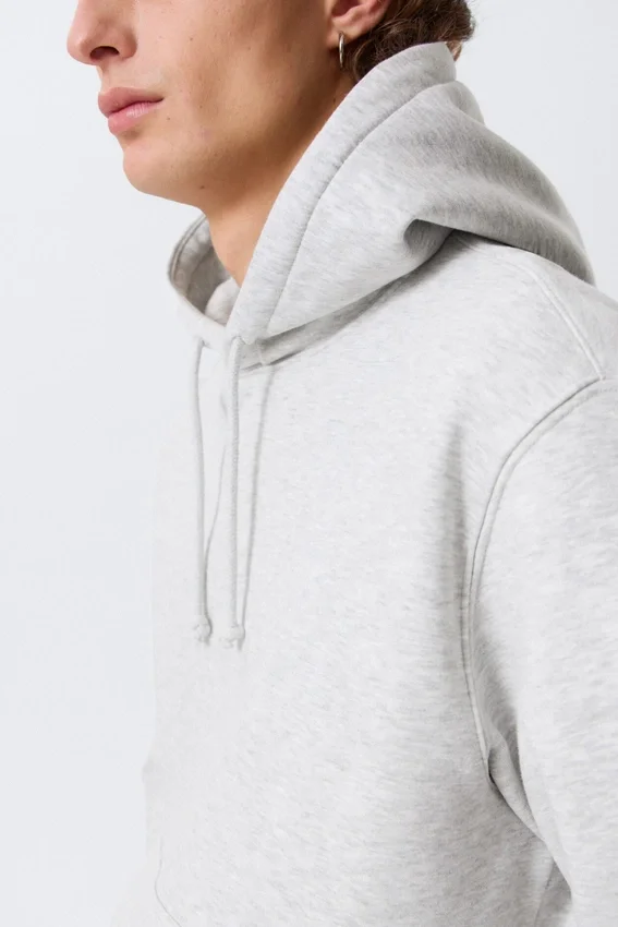 Classic Hoodie – Grey Melange Classic Hoodie – Grey Melange