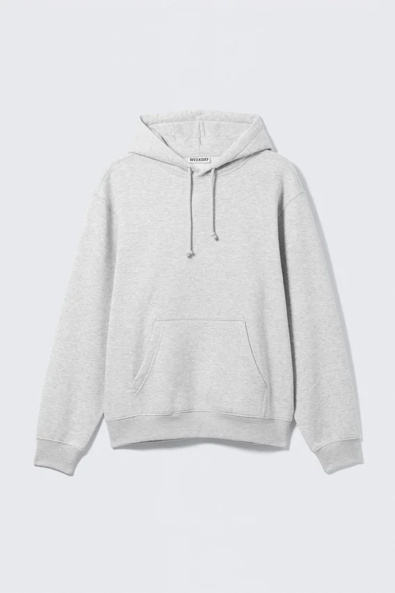 Classic Hoodie – Grey Melange Classic Hoodie – Grey Melange