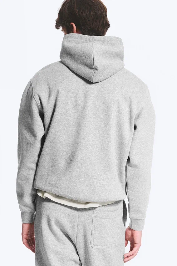 Classic Hoodie – Light Dusty Grey Melange Classic Hoodie – Light Dusty Grey Melange