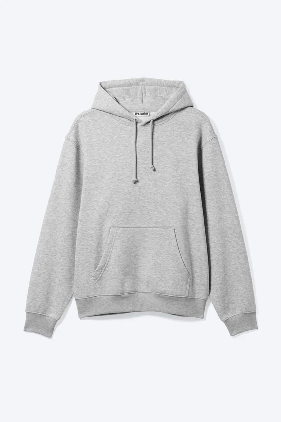 Classic Hoodie – Light Dusty Grey Melange Classic Hoodie – Light Dusty Grey Melange