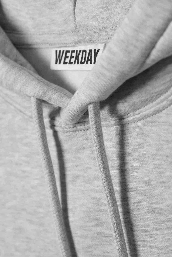Classic Hoodie – Light Dusty Grey Melange Classic Hoodie – Light Dusty Grey Melange