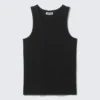 Classic Ribbed Tank Top – Black Classic Ribbed Tank Top – Black