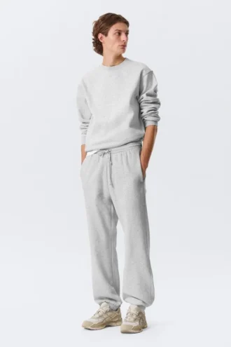 Classic Sweatpants – Grey Melange