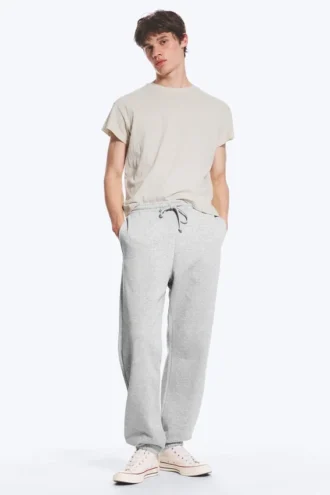 Classic Sweatpants – Light Dusty Grey Melange
