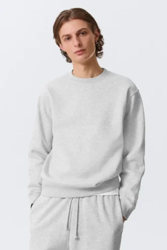 Classic Sweatshirt – Grey Melange