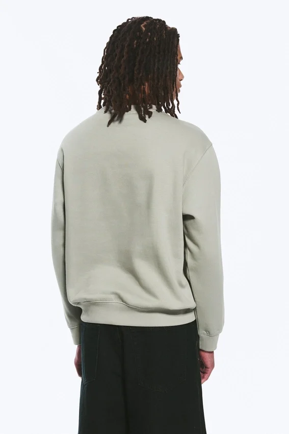 Classic Sweatshirt – Light Dusty Khaki Green Classic Sweatshirt – Light Dusty Khaki Green