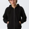 Classic Zip Hoodie – Black Classic Zip Hoodie – Black