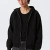 Classic Zip Hoodie – Black Classic Zip Hoodie – Black