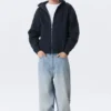 Classic Zip Hoodie – Navy Blue Classic Zip Hoodie – Navy Blue