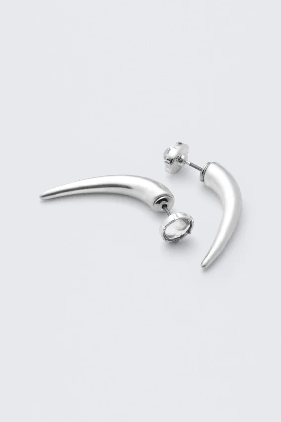 Claw Earrings – Silver Claw Earrings – Silver
