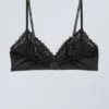 Cleo Triangle Bralette – Black Cleo Triangle Bralette – Black