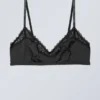 Cleo Triangle Bralette – Black Cleo Triangle Bralette – Black