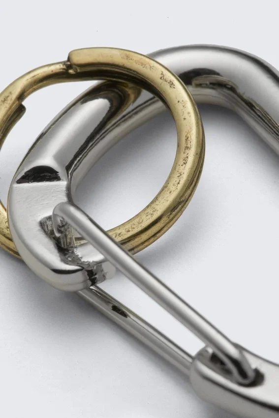 Clip Clasp Key Holder – Silver/Golden Clip Clasp Key Holder – Silver/Golden