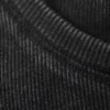 Close Fitted Rib T-Shirt – Washed Black Close Fitted Rib T-Shirt – Washed Black