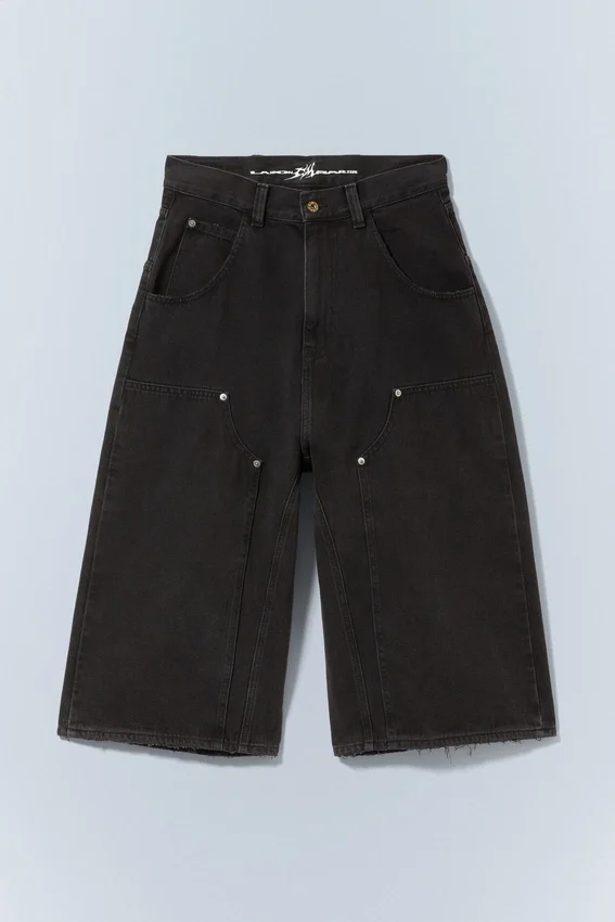 Cm X Lb Dunno Washed Black Unisex Carpenter Jorts – Washed Black | Cheap Monday Gb Cm X Lb Dunno Washed Black Unisex Carpenter Jorts – Washed Black | Cheap Monday Gb