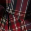 Collared Gathered Shirt – Dark Red Collared Gathered Shirt – Dark Red