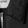 Collared Puffer Jacket – Black Collared Puffer Jacket – Black