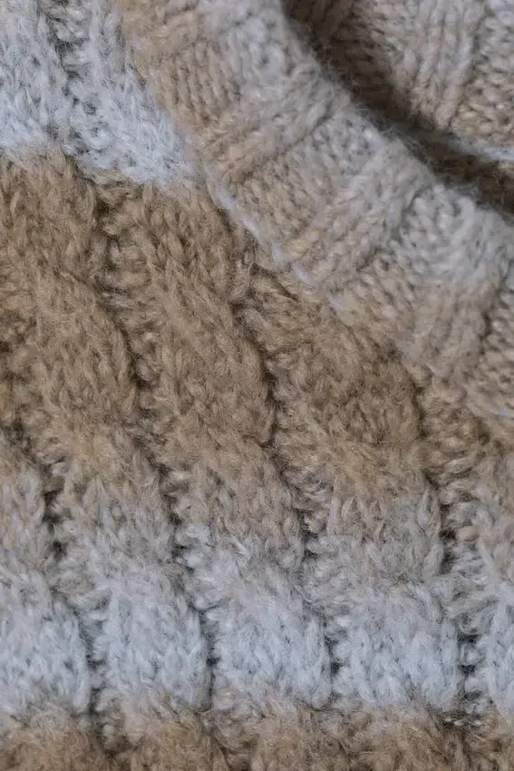 Connor Wool Blend Sweater – Mole & Blue Fade Stripes Connor Wool Blend Sweater – Mole & Blue Fade Stripes