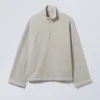 Cora Oversized Fleece Sweatshirt – Light Mole Cora Oversized Fleece Sweatshirt – Light Mole