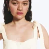 Corset Dress – Dusty White Corset Dress – Dusty White