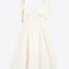 Corset Dress – Dusty White Corset Dress – Dusty White