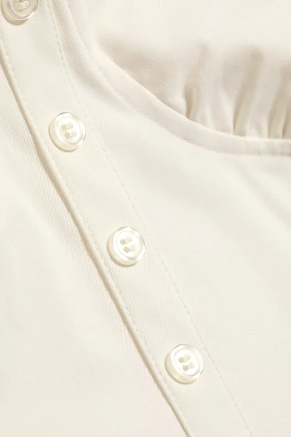 Corset Dress – Dusty White Corset Dress – Dusty White