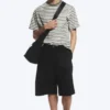 Cotton Chino Shorts – Black