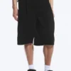 Cotton Chino Shorts – Black