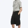 Cotton Chino Shorts – Black
