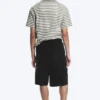 Cotton Chino Shorts – Black