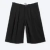 Cotton Chino Shorts – Black