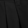 Cotton Chino Shorts – Black