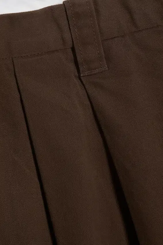 Cotton Chino Shorts – Dark Brown Cotton Chino Shorts – Dark Brown